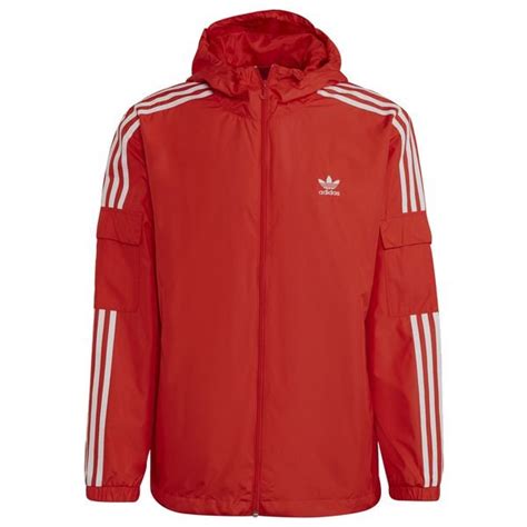 adidas rood zwart wit windbreaker|Men .